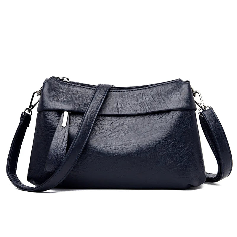 Leather Shoulder Bag Small Messenger Crossbody Bolsa Feminina