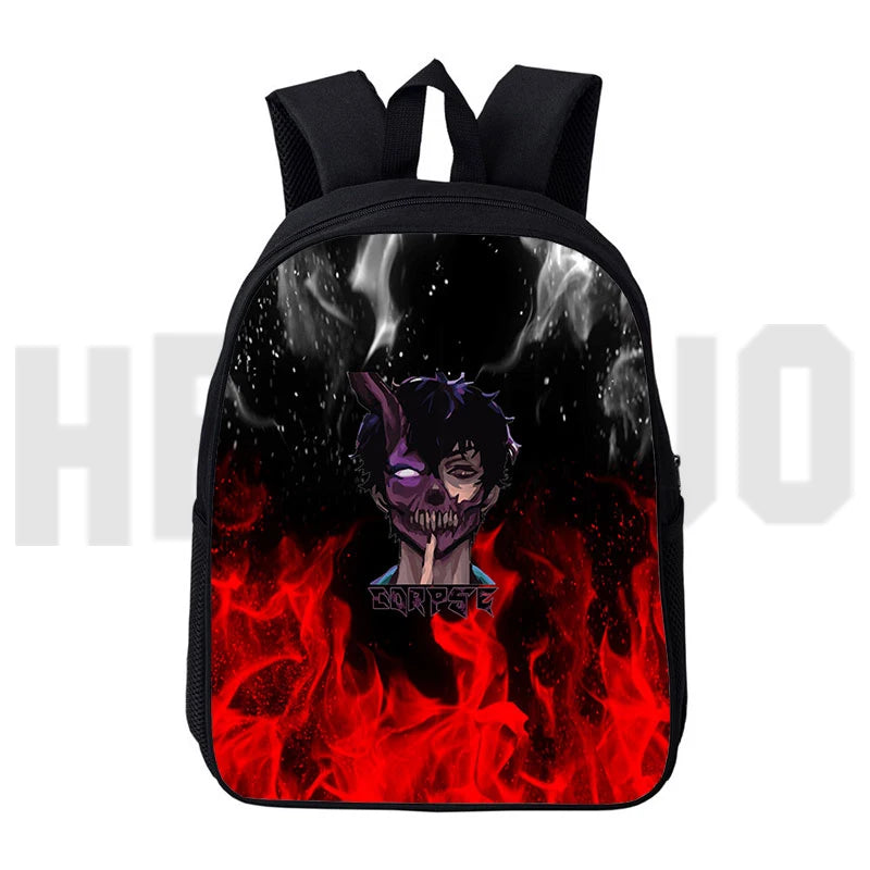 3D Corpse Husband Backpack Anime Harajuku Schoolbag Canvas Cartoon Bag