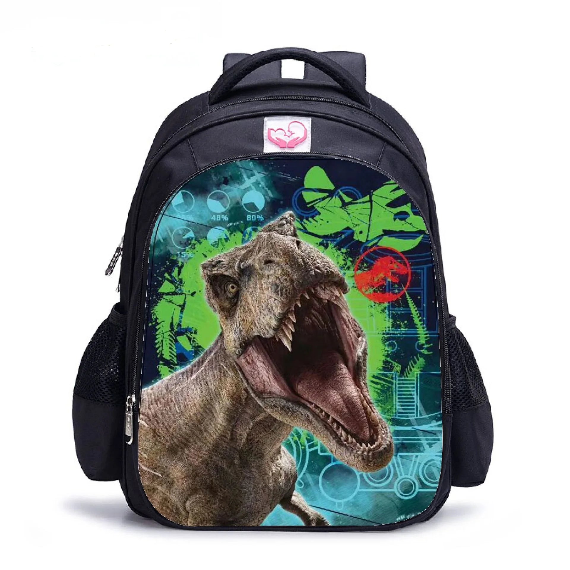 3D Printing Dinosaur School bag For Boys 13/16inch Primary Animal Children Backp