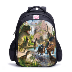 3D Printing Dinosaur School bag For Boys 13/16inch Primary Animal Children Backp