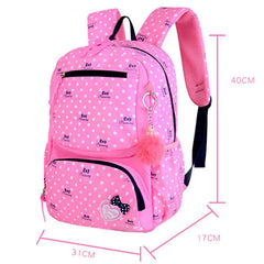3pcs/set Printing School Bags Backpacks for Children Girls Student