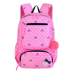 3pcs/set Printing School Bags Backpacks for Children Girls Student