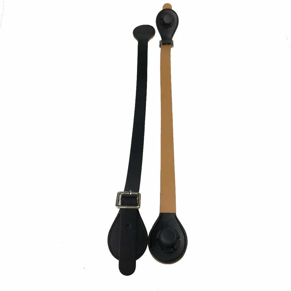 5 Colors Flat Pu Leather Handles Straps for Mini O Bag Obag