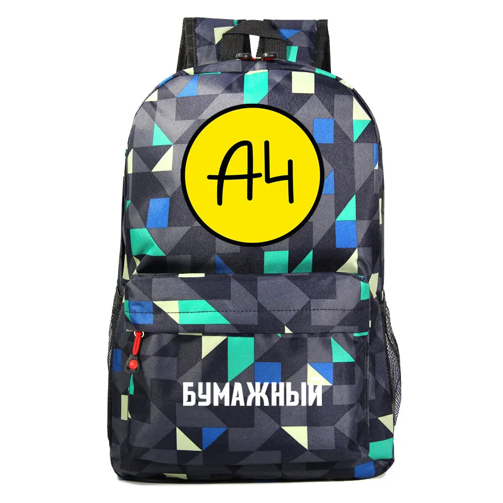 Vlad Boy Girl Kids School Book Bags Women Bagpack Teenagers