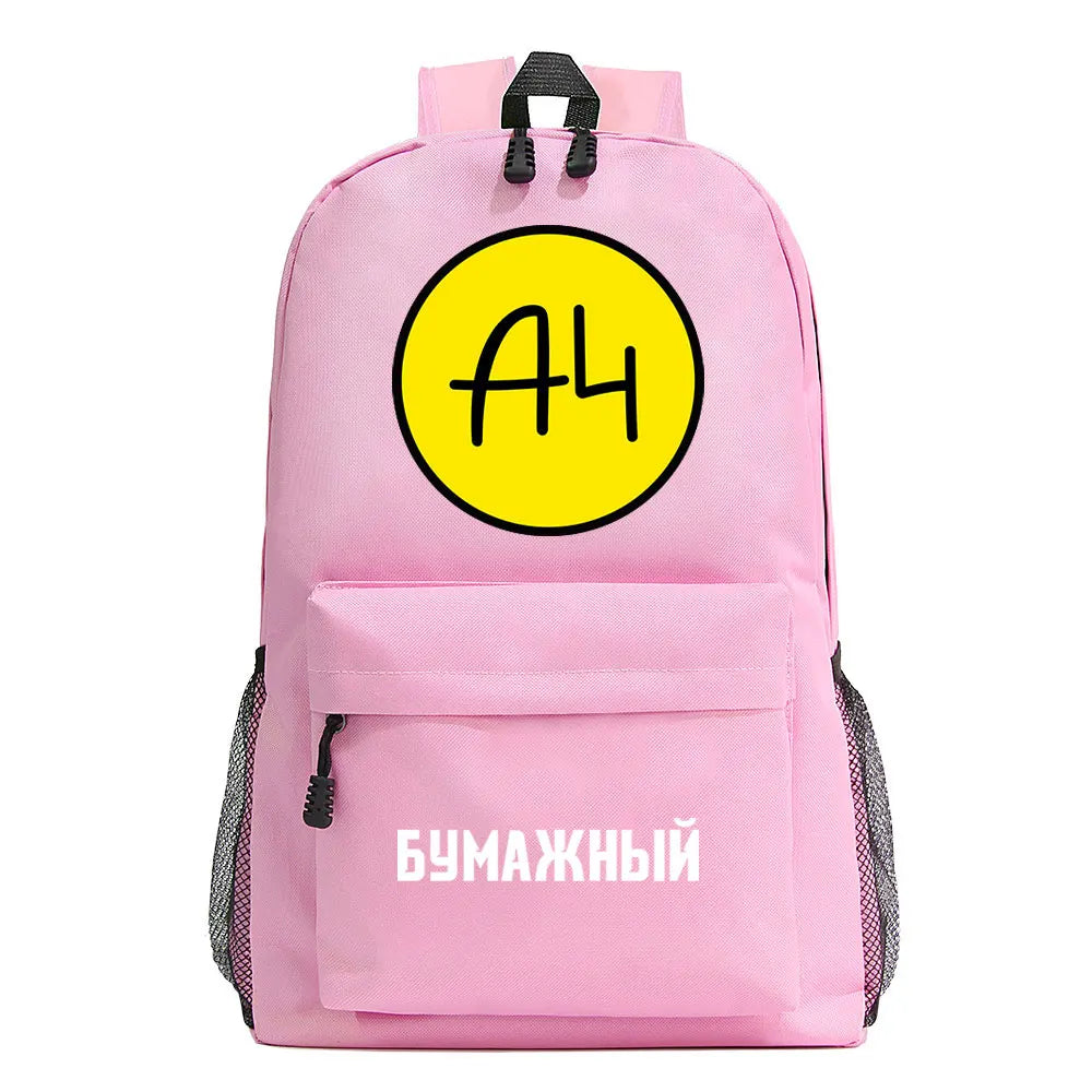 Vlad Boy Girl Kids School Book Bags Women Bagpack Teenagers