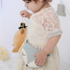 Adorable Fox Messenger Bag and Coin Purse Set for Kids
