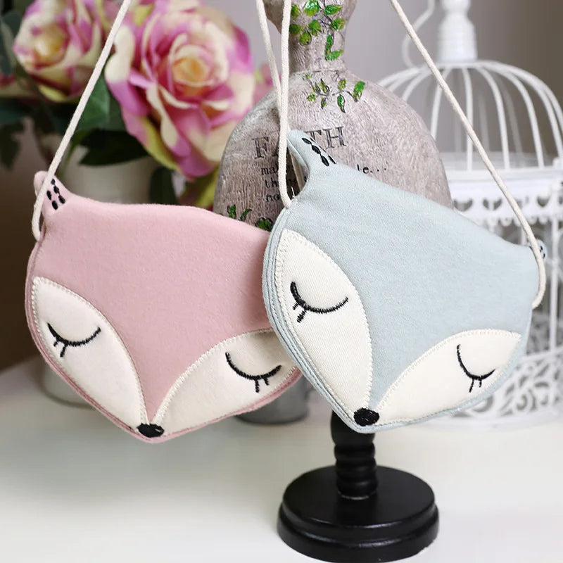 Adorable Fox Messenger Bag and Coin Purse Set for Kids