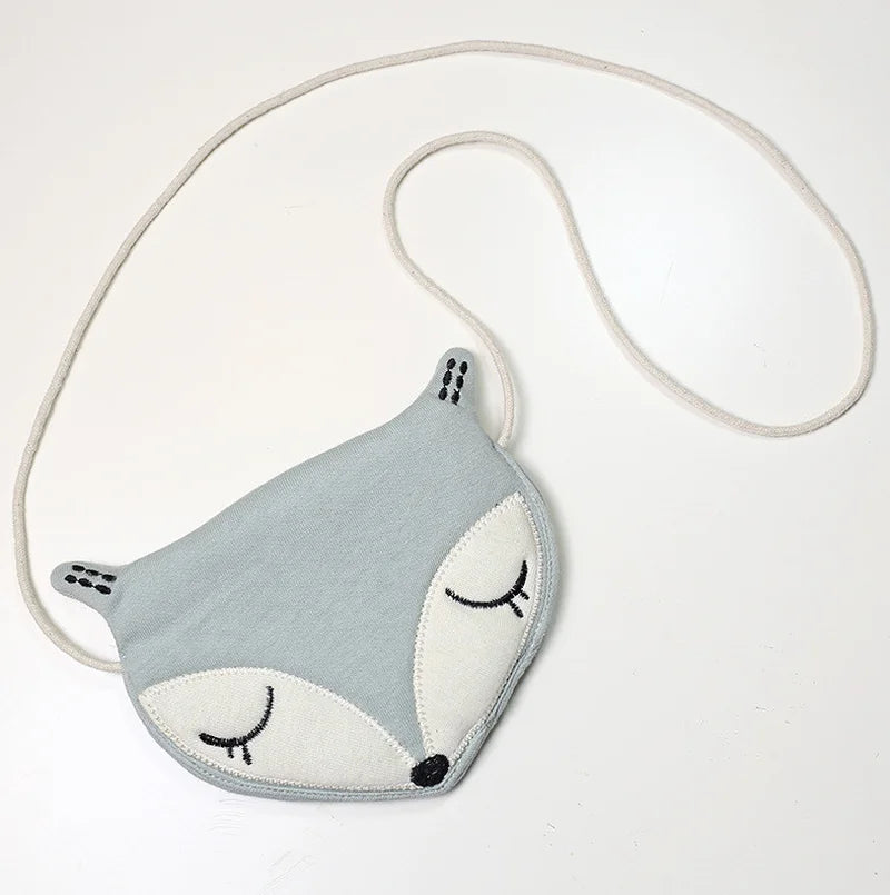 Adorable Fox Messenger Bag and Coin Purse Set for Kids