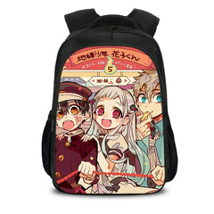Anime Hanako-kun Backpack Laptop School Bag Mochila Schoolbag