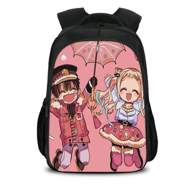 Anime Hanako-kun Backpack Laptop School Bag Boys&Girls Mochila