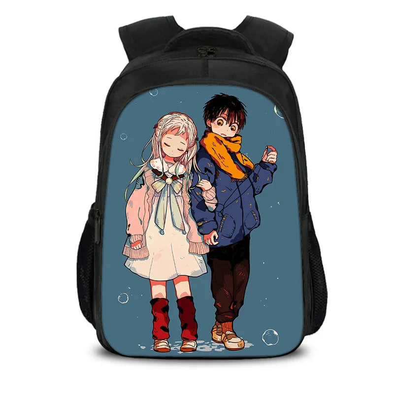 Anime Hanako-kun Backpack Laptop School Bag Boys&Girls Mochila