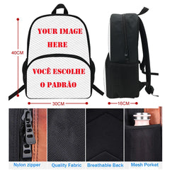 Orthopedic Children Backpack Dog Print Schoolbag Mochila For Teens