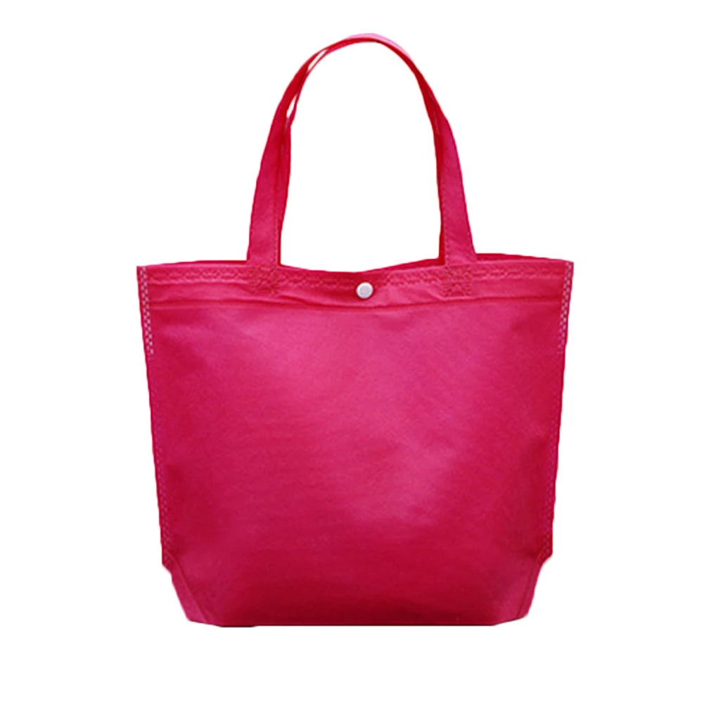 Arrival Reusable Foldable Button Shopping Bag Durable
