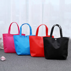 Arrival Reusable Foldable Button Shopping Bag Durable