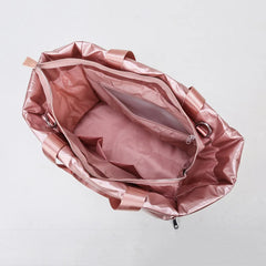 Winter Large Capacity Shoulder Bag Waterproof Nylon Handbag Totes