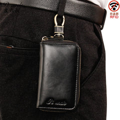 Cowhide Leather Key Holders Vintage Style Key Chains