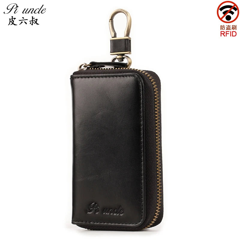 Cowhide Leather Key Holders Vintage Style Key Chains