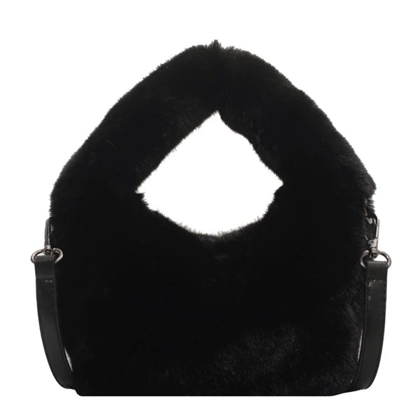 Sweet Womens Plush One Shoulder Handbag