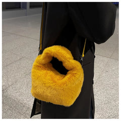 Sweet Womens Plush One Shoulder Handbag
