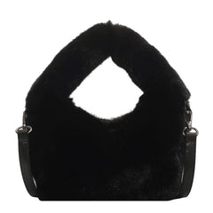 Sweet Womens Plush One Shoulder Handbag