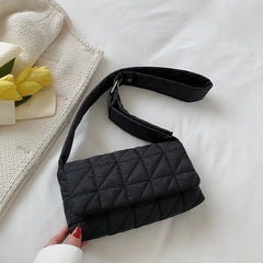 Plaid Shoulder Bag Women Handbags Crossbody Bags