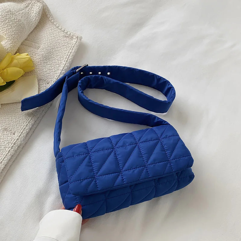 Plaid Shoulder Bag Women Handbags Crossbody Bags