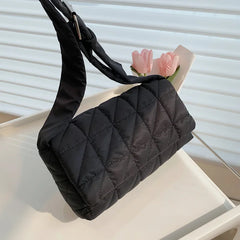 Plaid Shoulder Bag Women Handbags Crossbody Bags