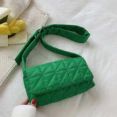 Plaid Women Shoulder Bag Crossbody Bags Adjusted Strap