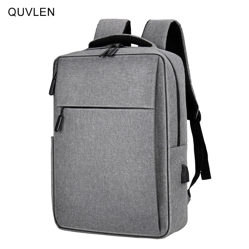 Waterproof Laptop Backpack w/ USB Charging - Men's
