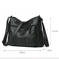 Classic Crossbody Handbags Vintage Messenger Hobos Women Shoulder Packs