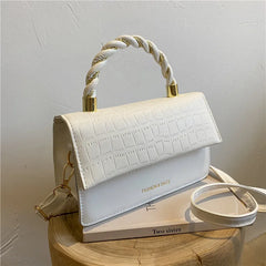 Stone Prints Shoulder Bag Tote Crossbody Bag