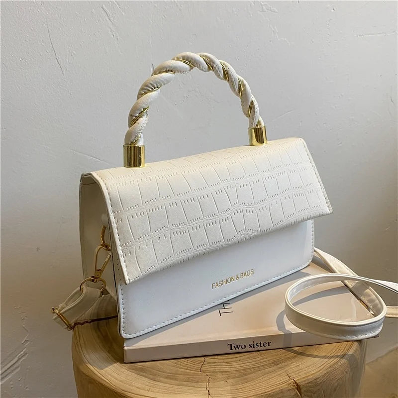 Stone Prints Women Shoulder Bag Tote Crossbody Female Bag