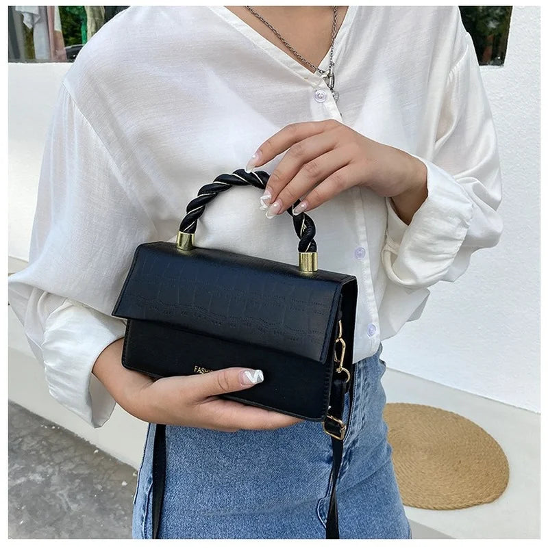 Stone Prints Women Shoulder Bag Tote Crossbody Female Bag