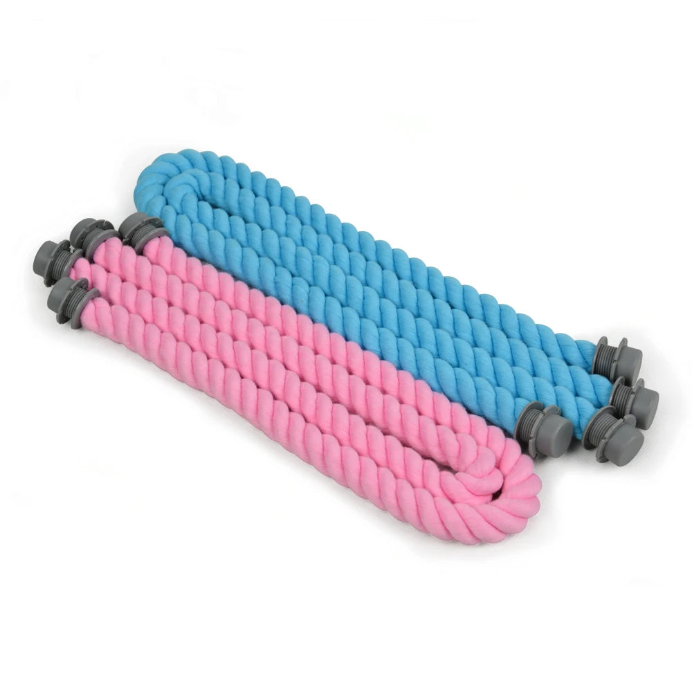 Pink Cotton Thread Rope Handles for O Bag Women's Bags