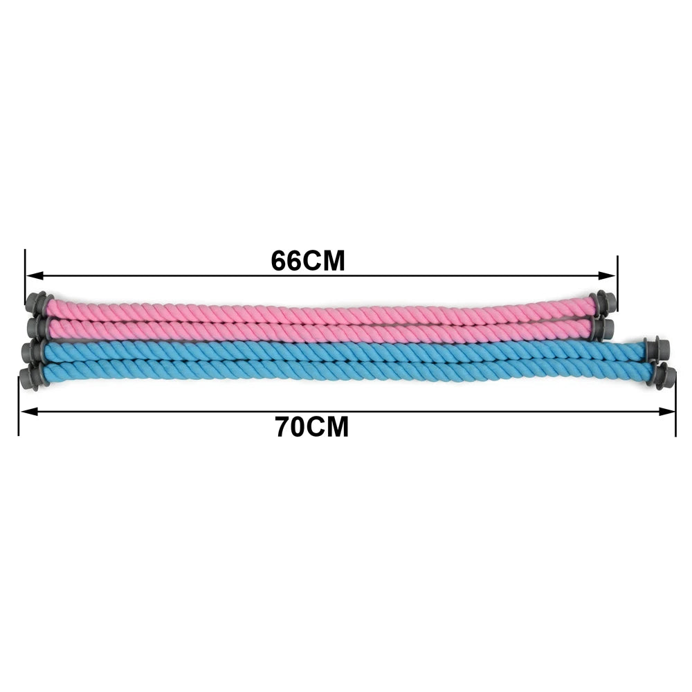 Pink Cotton Thread Rope Handles for O Bag Women's Bags