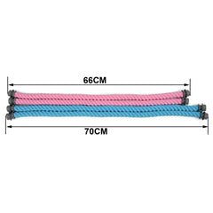 Pink Cotton Thread Rope Handles for O Bag Women's Bags