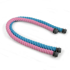 Pink Cotton Thread Rope Handles for O Bag Women's Bags