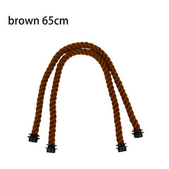 Pink Cotton Thread Rope Handles for O Bag Women's Bags