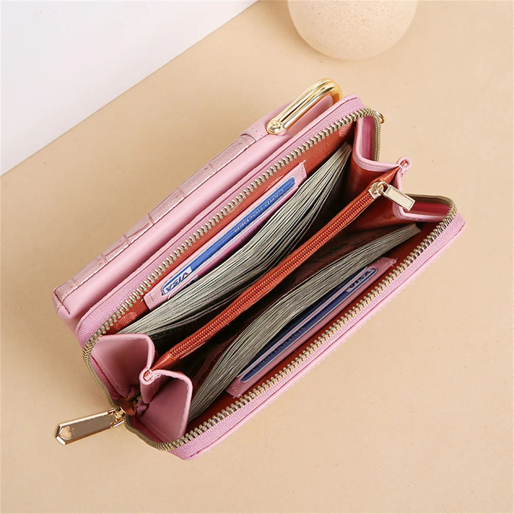 Women's Phone Purse Clutch Wallet Shoulder Messenger Bag