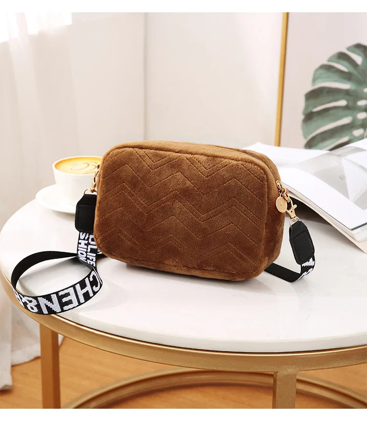 Camera Handbag Ladies Crossbody Bag All-match Strap