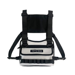 Camouflage Graffiti Hip-Hop Chest Bag Streetwear Sgraffiti Writer Chest Rig Pack