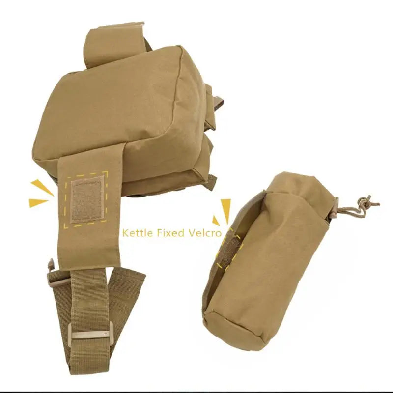 Camouflage Tactical Waist Bag Multi-purpose for Cycling Camping Hiking