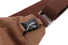 Canvas Men Messenger Bag Military Zipper Shoulder Crossbody Bag