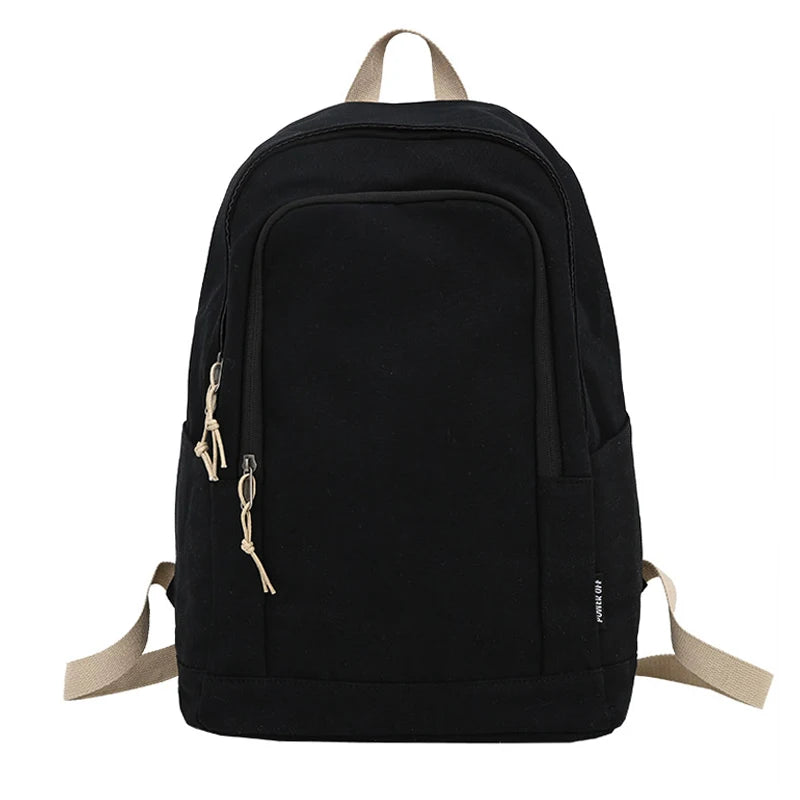 Canvas Women Backpack Female Travel Backpacks Unisex Laptop Backpack