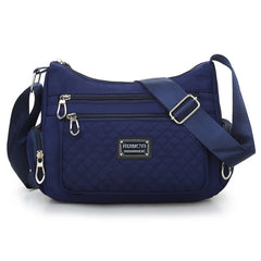 Nylon Waterproof Crossbody Bag Women Messenger Bag Casual Shoulder Bag