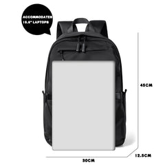 Casual Men's Business Backpack Nylon Large Capacity Student Schoolbag