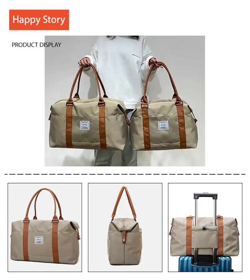 Large Capacity Travel Duffel Bag for Women