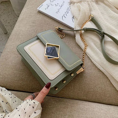 Women's Small Messenger Bags with Lock Handbags