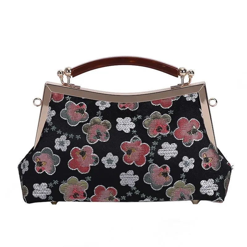 Cheongsam Bag Women's Crossbody Shoulder Tassel Handbags Purses