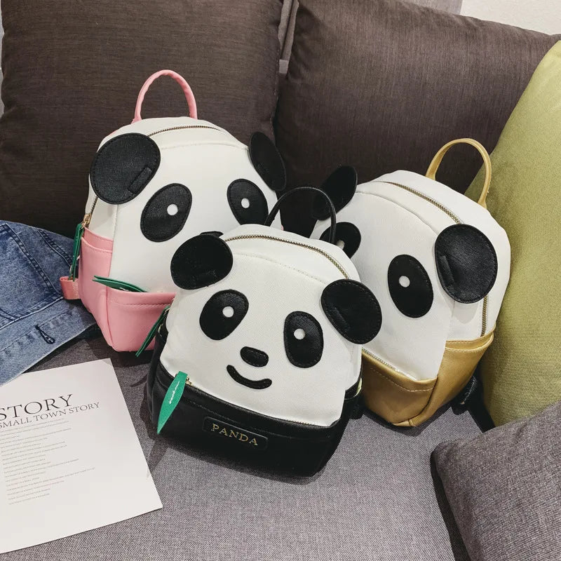 Kids School Bag for Girls Boys Panda Design Backpack 3-7 Years